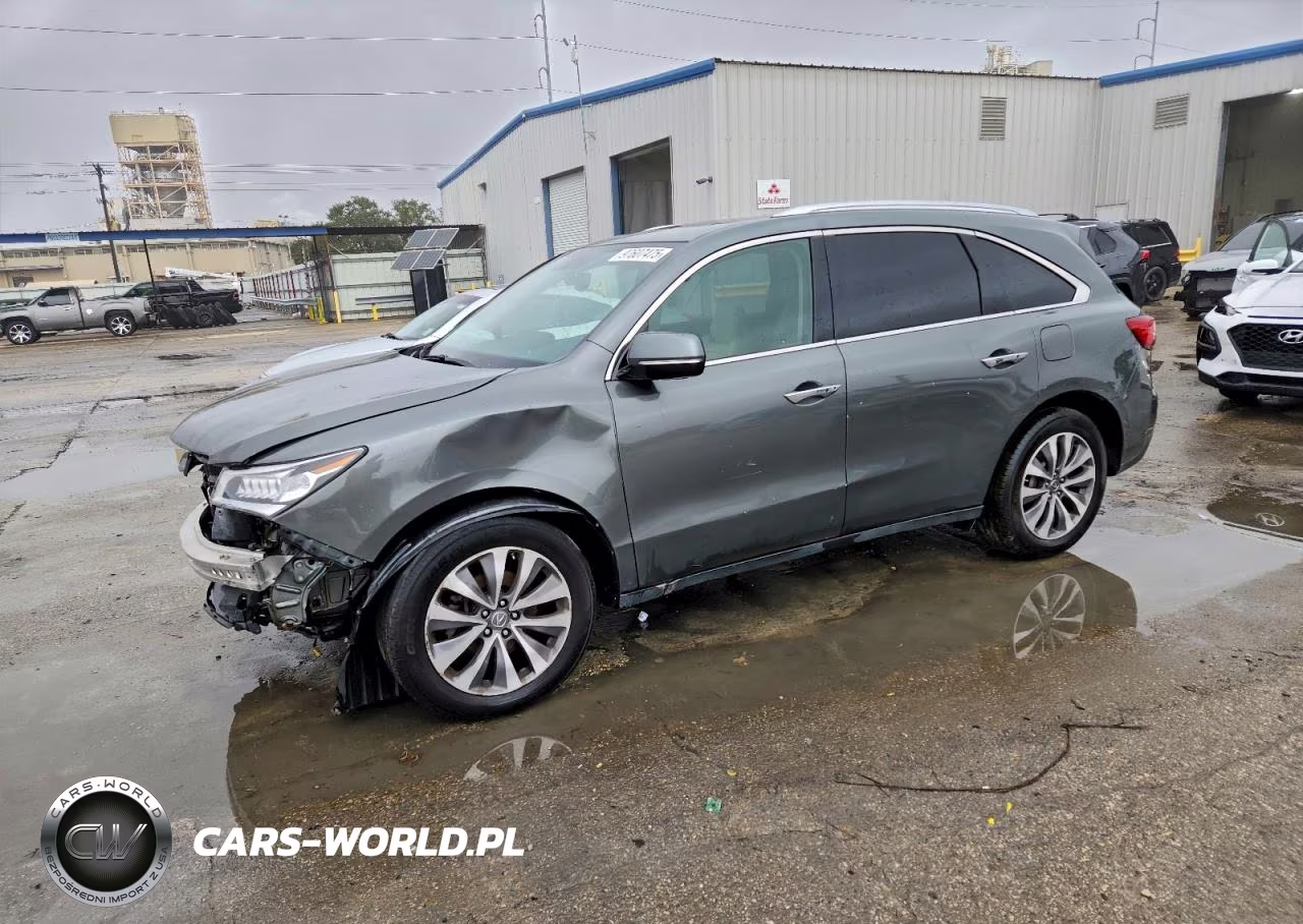 2014 Acura Mdx Technology VIN:5FRYD4H42EB008713 - 1