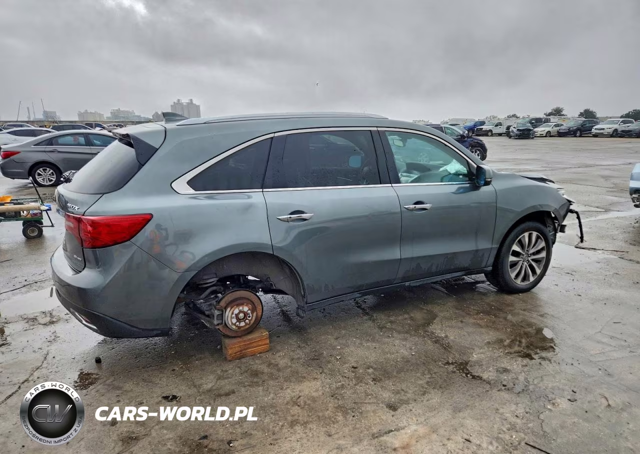 2014 Acura Mdx Technology VIN:5FRYD4H42EB008713 - 3