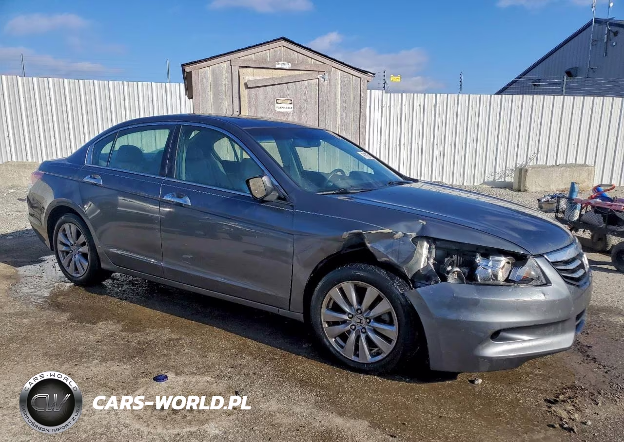 2012 Honda Accord Exl VIN:1HGCP3F81CA011340 - 4