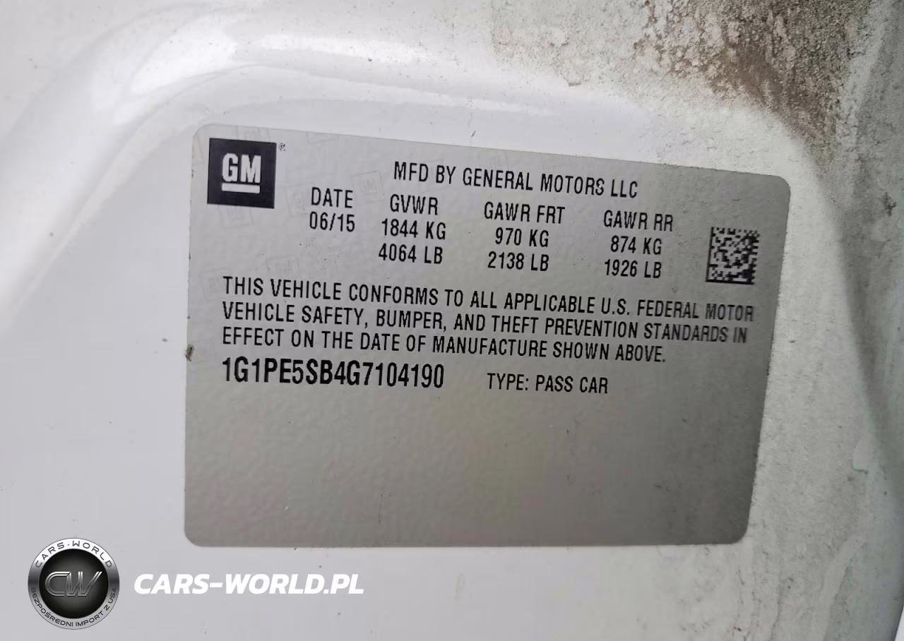 2016 Chev Cruze Limited VIN:1G1PE5SB4G7104190 - 12