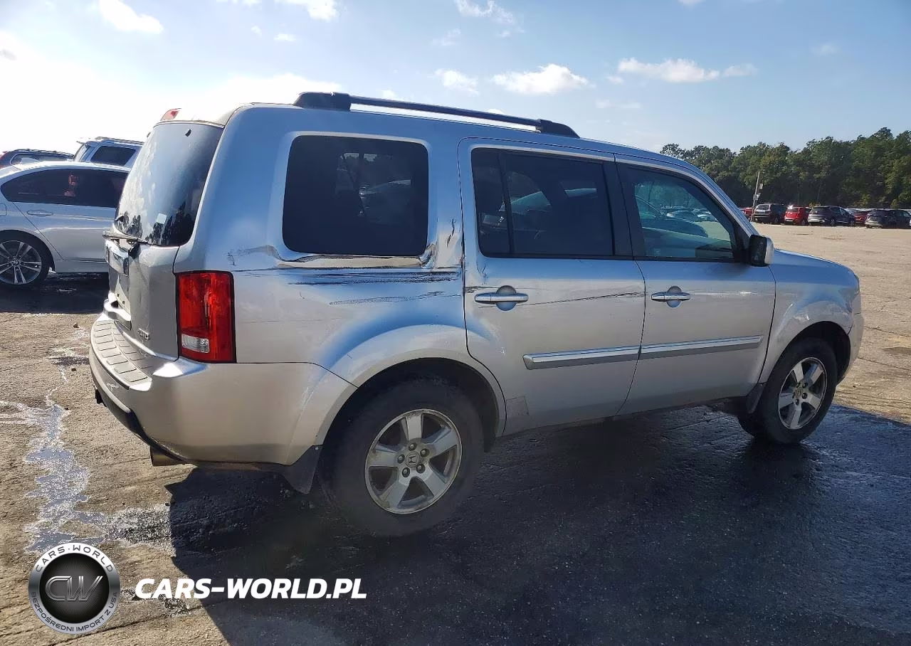 2011 Honda Pilot Exl VIN:5FNYF4H54BB091593 - 3