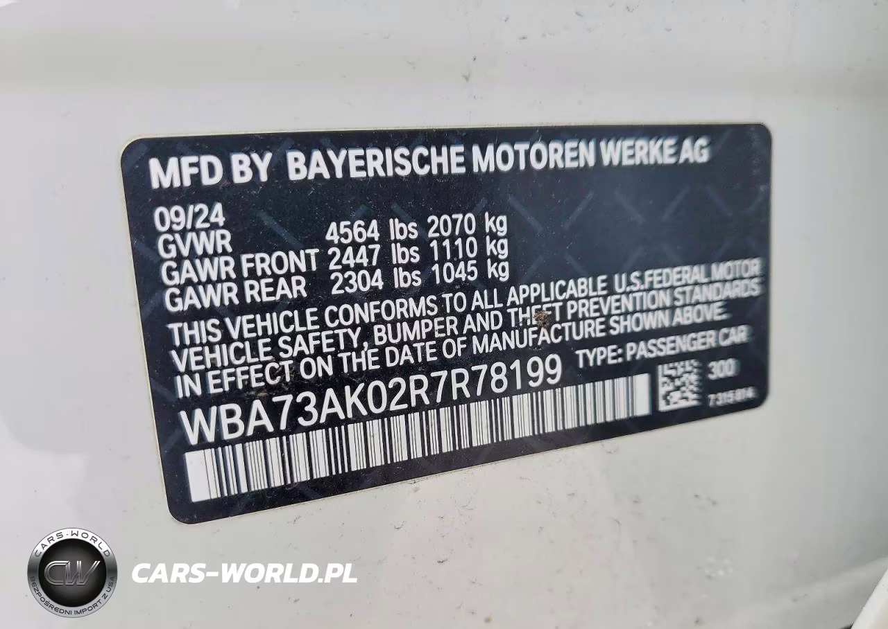 2024 BMW 228Xi VIN:WBA73AK02R7R78199 - 12