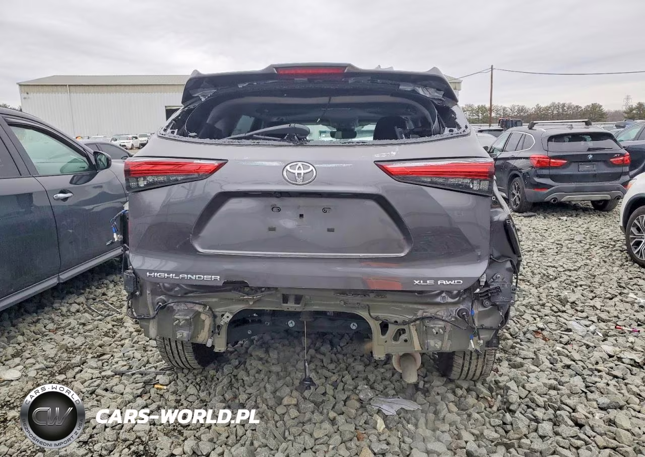 2022 Toyota Highlander Xle VIN:5TDHZRBH5NS577241 - 6