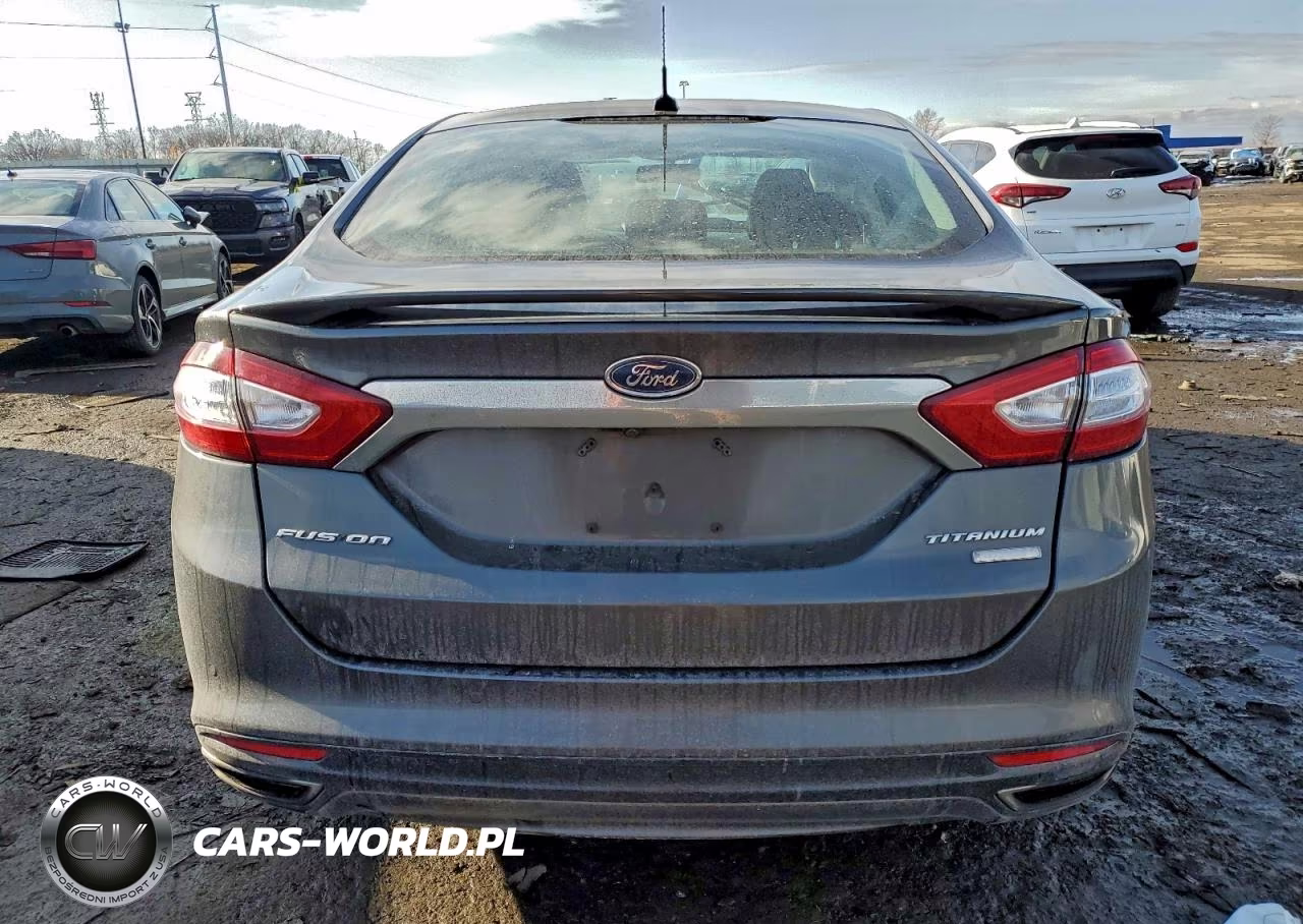 2016 Ford Fusion Titanium VIN:3FA6P0K93GR352653 - 6