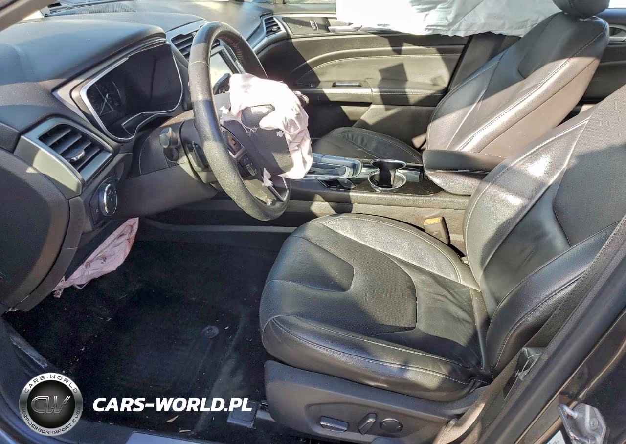 2016 Ford Fusion Titanium VIN:3FA6P0K93GR352653 - 7