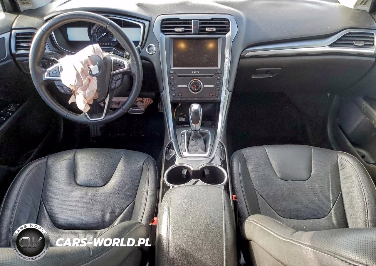 2016 Ford Fusion Titanium VIN:3FA6P0K93GR352653 - 8