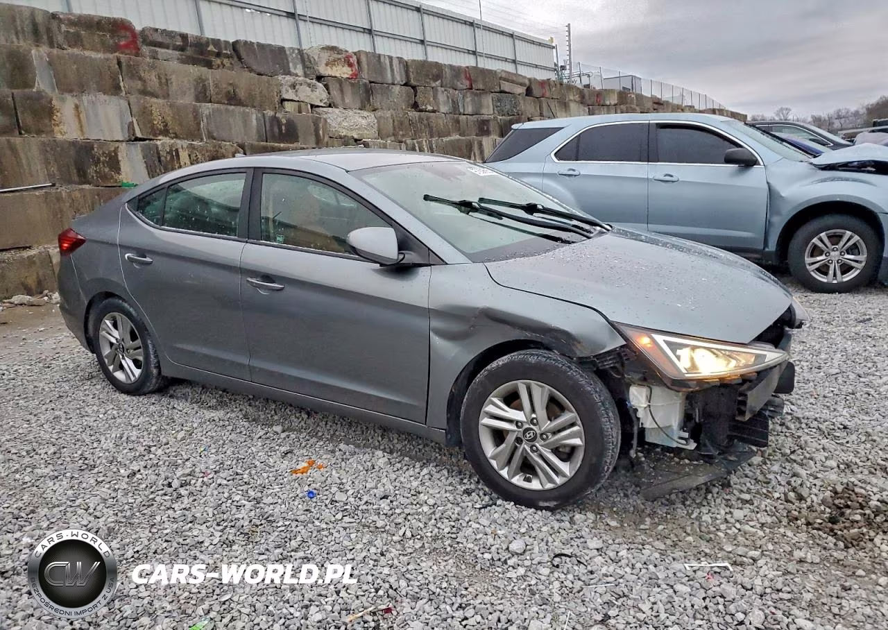 2019 Hyundai Elantra Sel VIN:KMHD84LF3KU738125 - 4