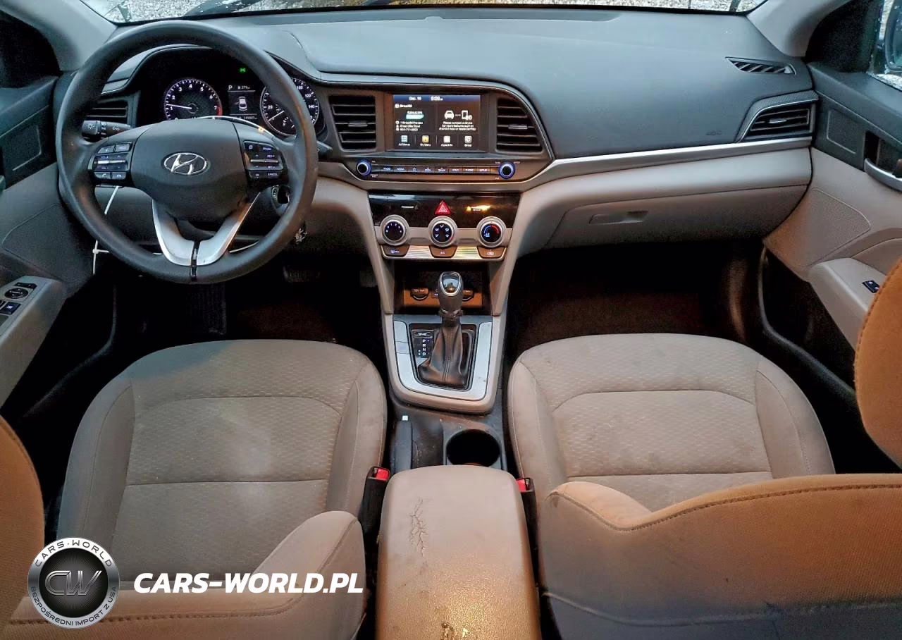 2019 Hyundai Elantra Sel VIN:KMHD84LF3KU738125 - 8
