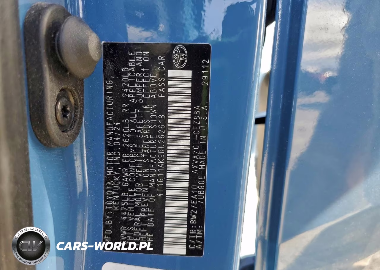 2024 Toyota Camry Se Night Shade VIN:4T1G11AK9RU262618 - 13