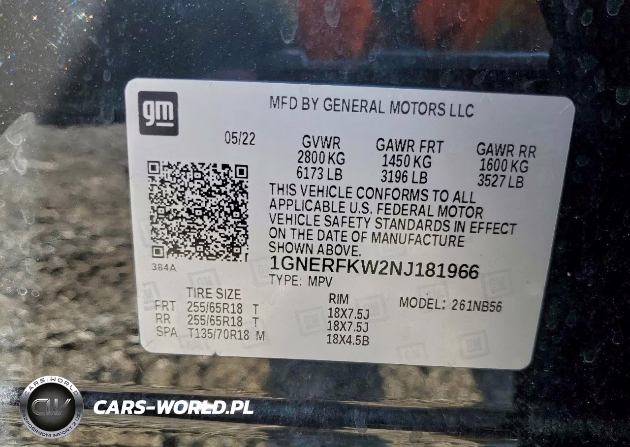 2022 Chevrolet Traverse Ls VIN:1GNERFKW2NJ181966 - 13