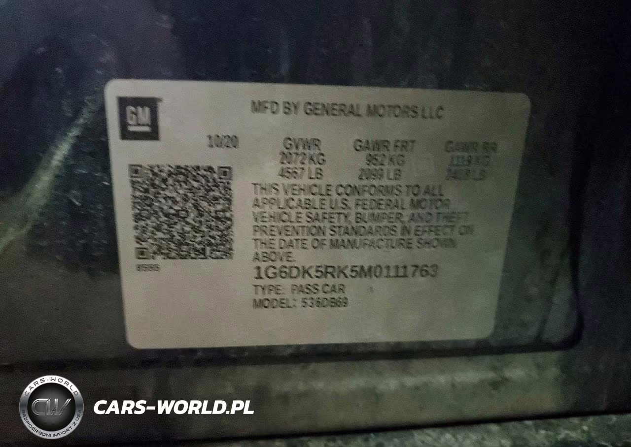 2021 Cadillac Ct4 Luxury VIN:1G6DK5RK5M0111763 - 12