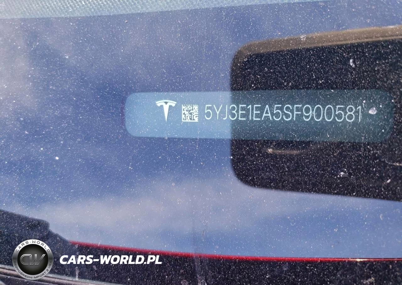 2025 Tesla Model 3 VIN:5YJ3E1EA5SF900581 - 12