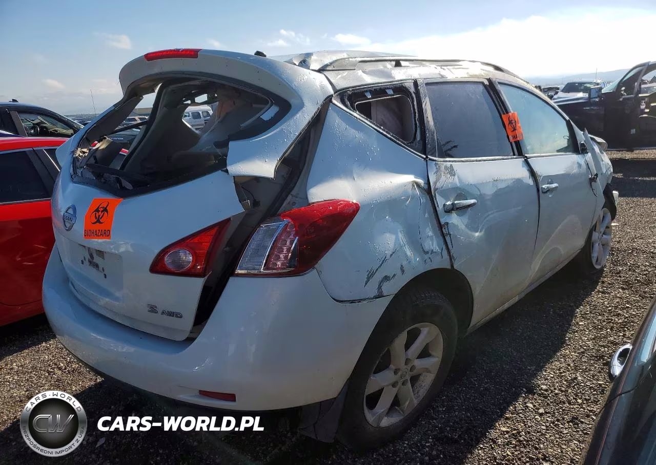 2009 Nissan Murano S VIN:JN8AZ18W29W135536 - 3