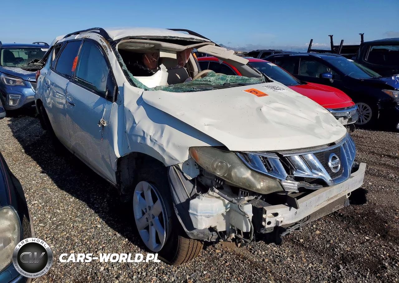 2009 Nissan Murano S VIN:JN8AZ18W29W135536 - 4