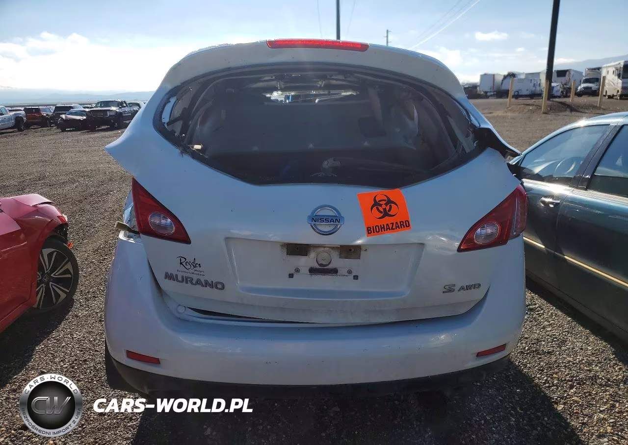 2009 Nissan Murano S VIN:JN8AZ18W29W135536 - 6