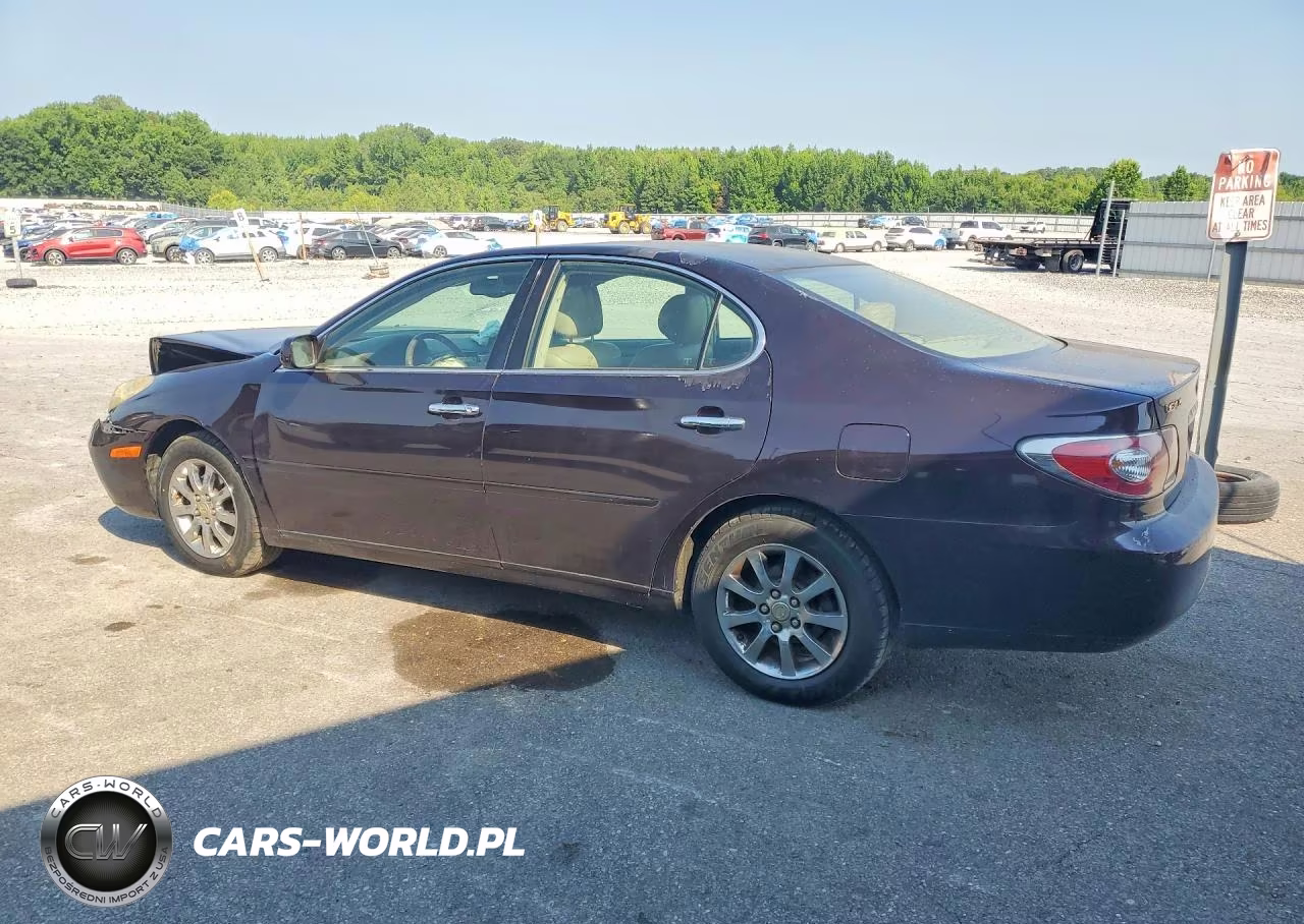2003 Lexus Es 300 VIN:JTHBF30G036015166 - 2