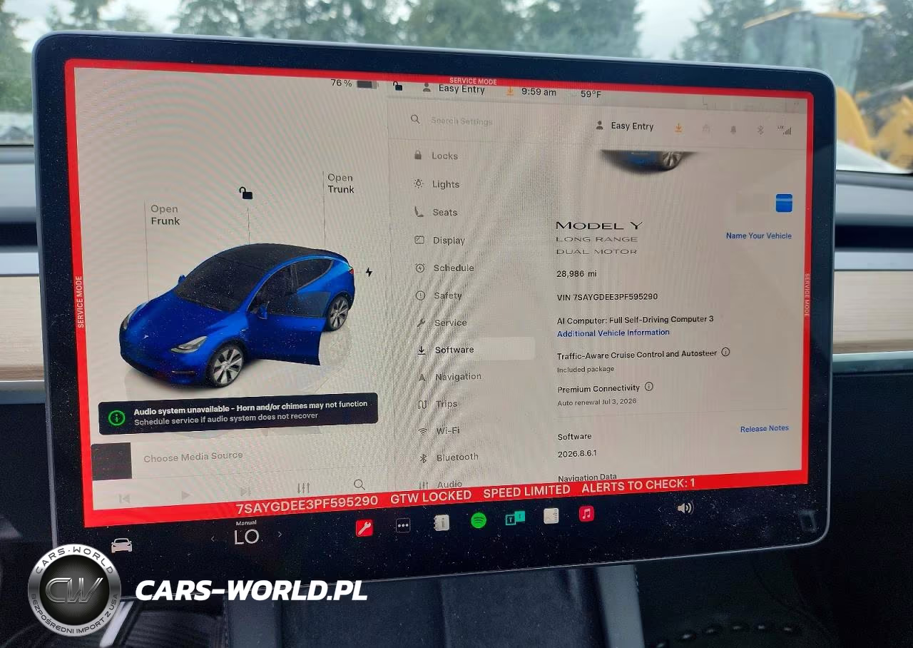 2023 Tesla Model Y VIN:7SAYGDEE3PF595290 - 9