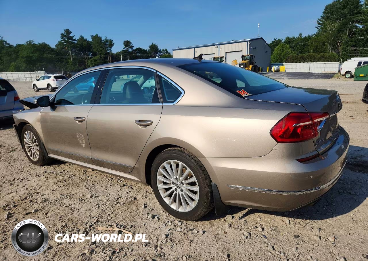 2016 Volkswagen Passat Se VIN:1VWBT7A38GC015661 - 2
