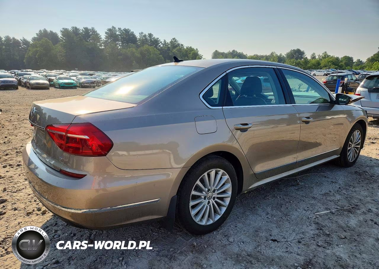 2016 Volkswagen Passat Se VIN:1VWBT7A38GC015661 - 3