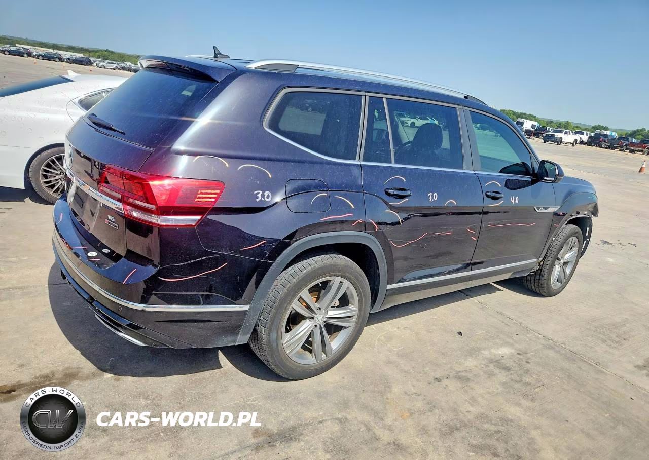 2019 Volkswagen Atlas Sel VIN:1V2RR2CA9KC594228 - 3