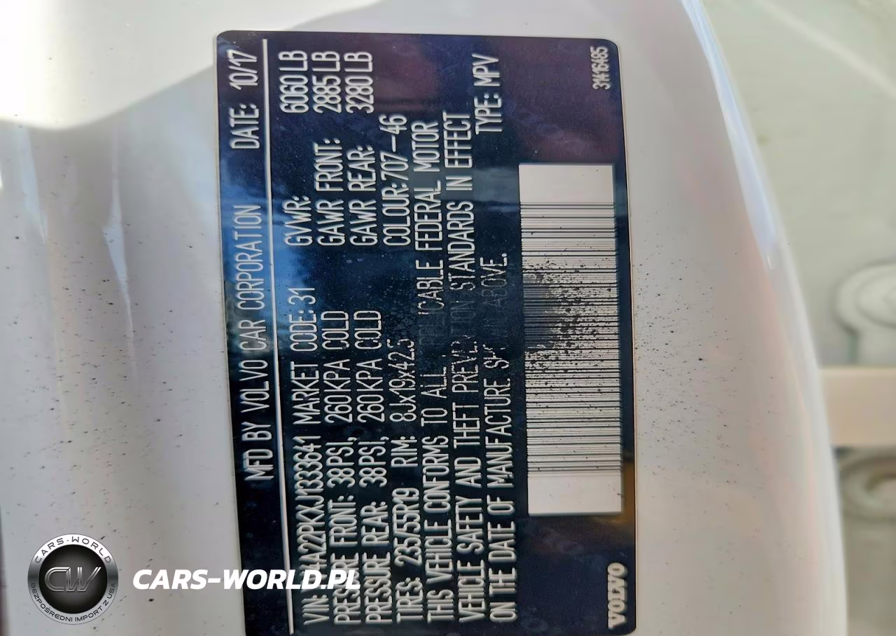 2018 Volvo Xc90 T6 VIN:YV4A22PKXJ1333641 - 13