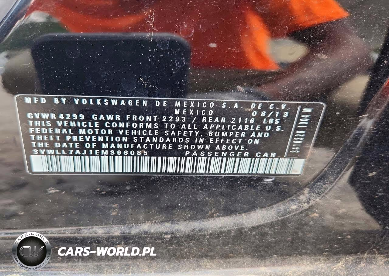 2014 Volkswagen Jetta Tdi VIN:3VWLL7AJ1EM366085 - 12
