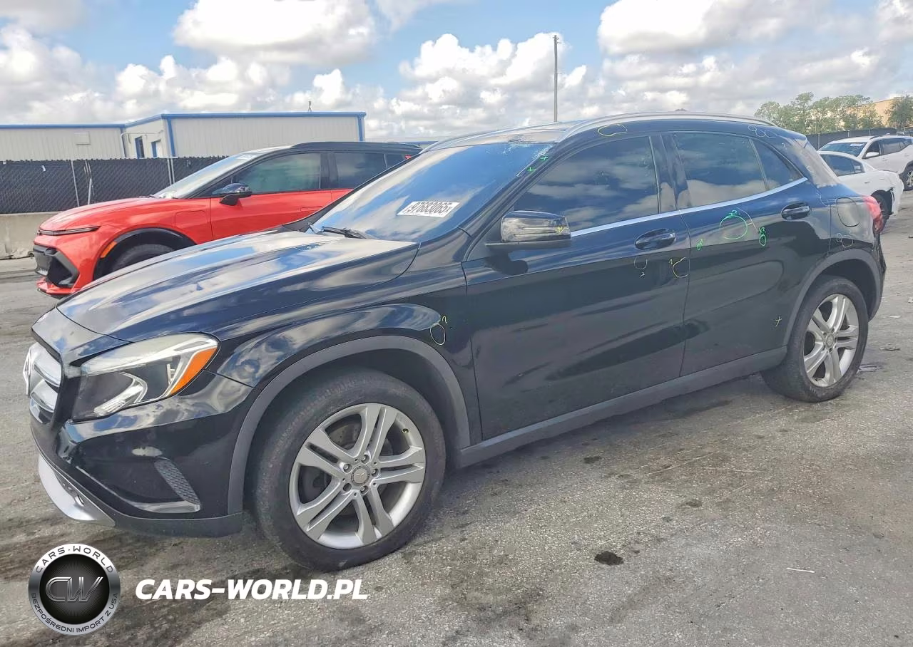 2017 Mercedes-Benz Gla 250 VIN:WDCTG4EB9HJ327037 - 1