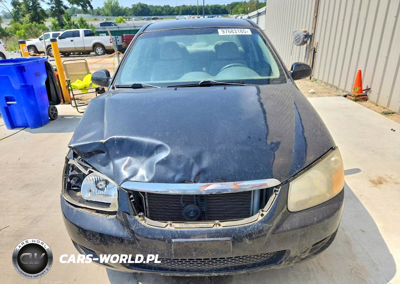 2009 Kia Spectra Lx VIN:KNAFE222795659745 - 5