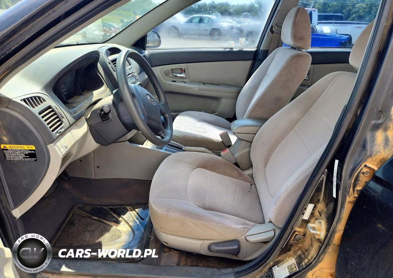 2009 Kia Spectra Lx VIN:KNAFE222795659745 - 7