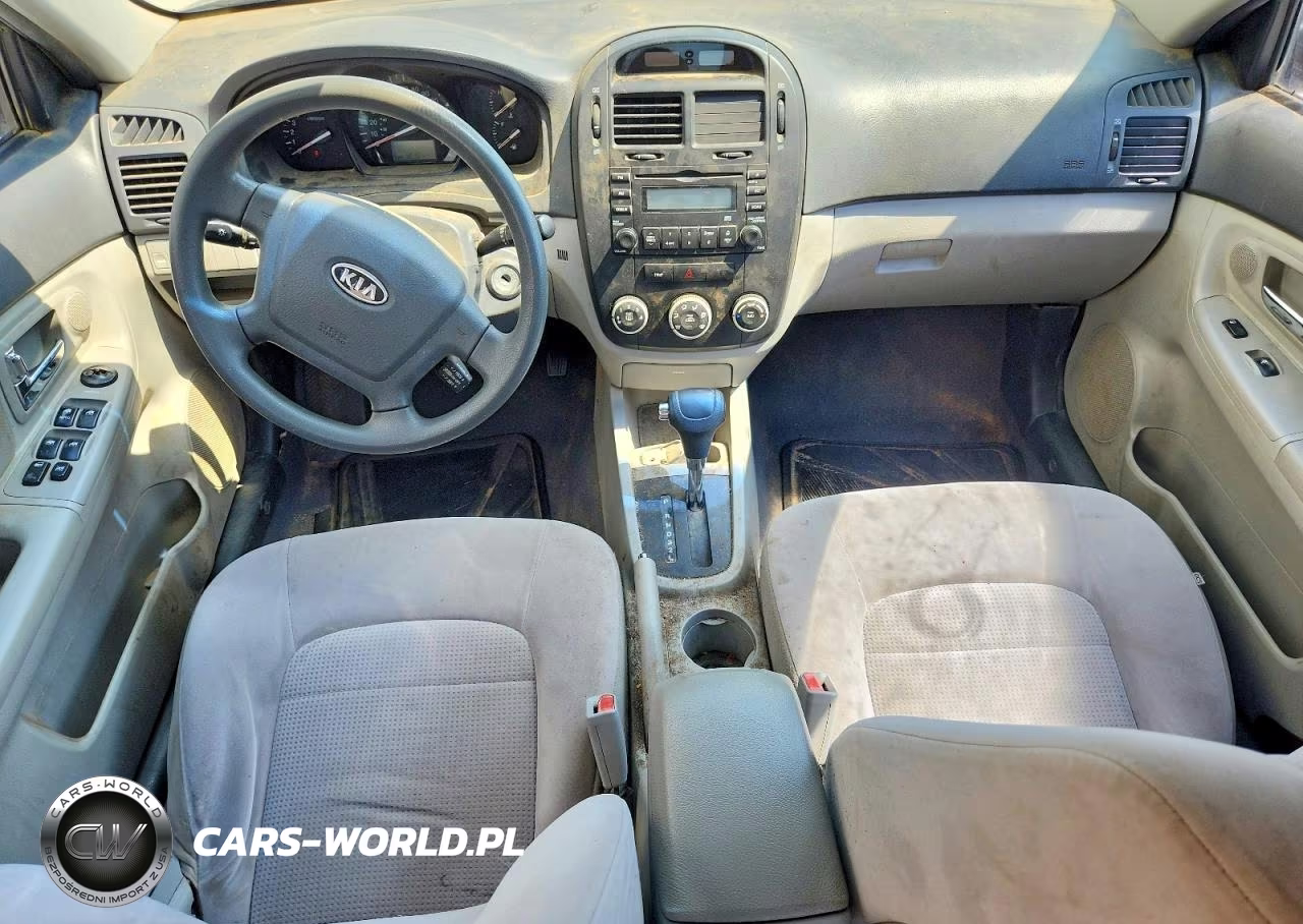 2009 Kia Spectra Lx VIN:KNAFE222795659745 - 8