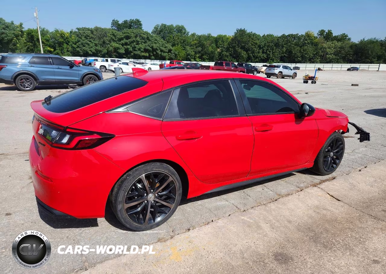 2026 Honda Civic Sport VIN:19XFL2H8XTE007623 - 3