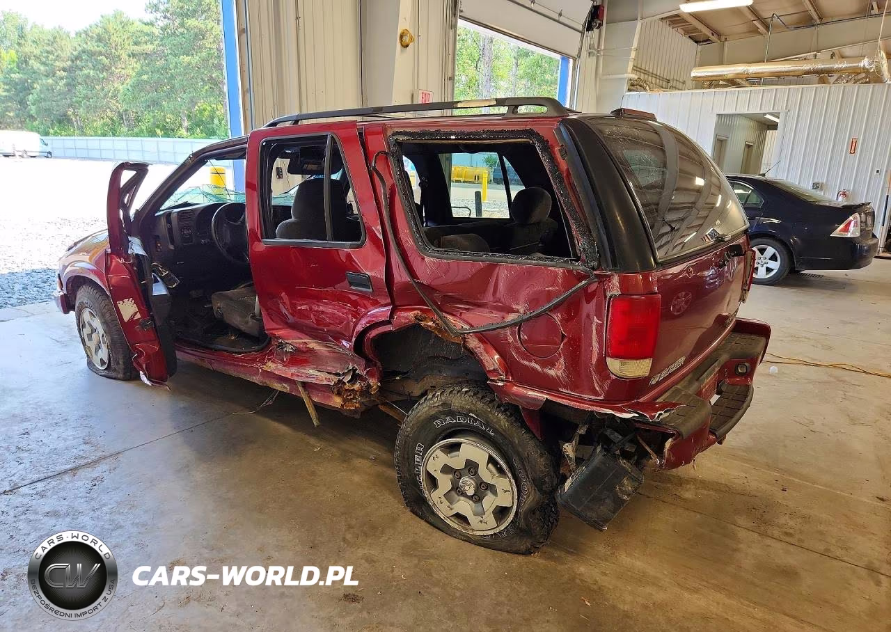 2002 Chevrolet Blazer VIN:1GNDT13WX2K113693 - 2