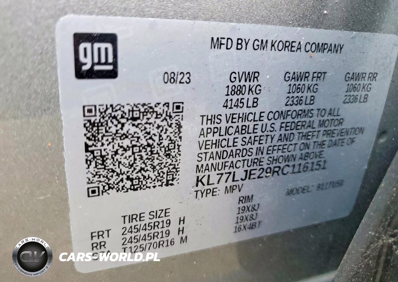 2024 Chevrolet Trax 2Rs VIN:KL77LJE29RC116151 - 12