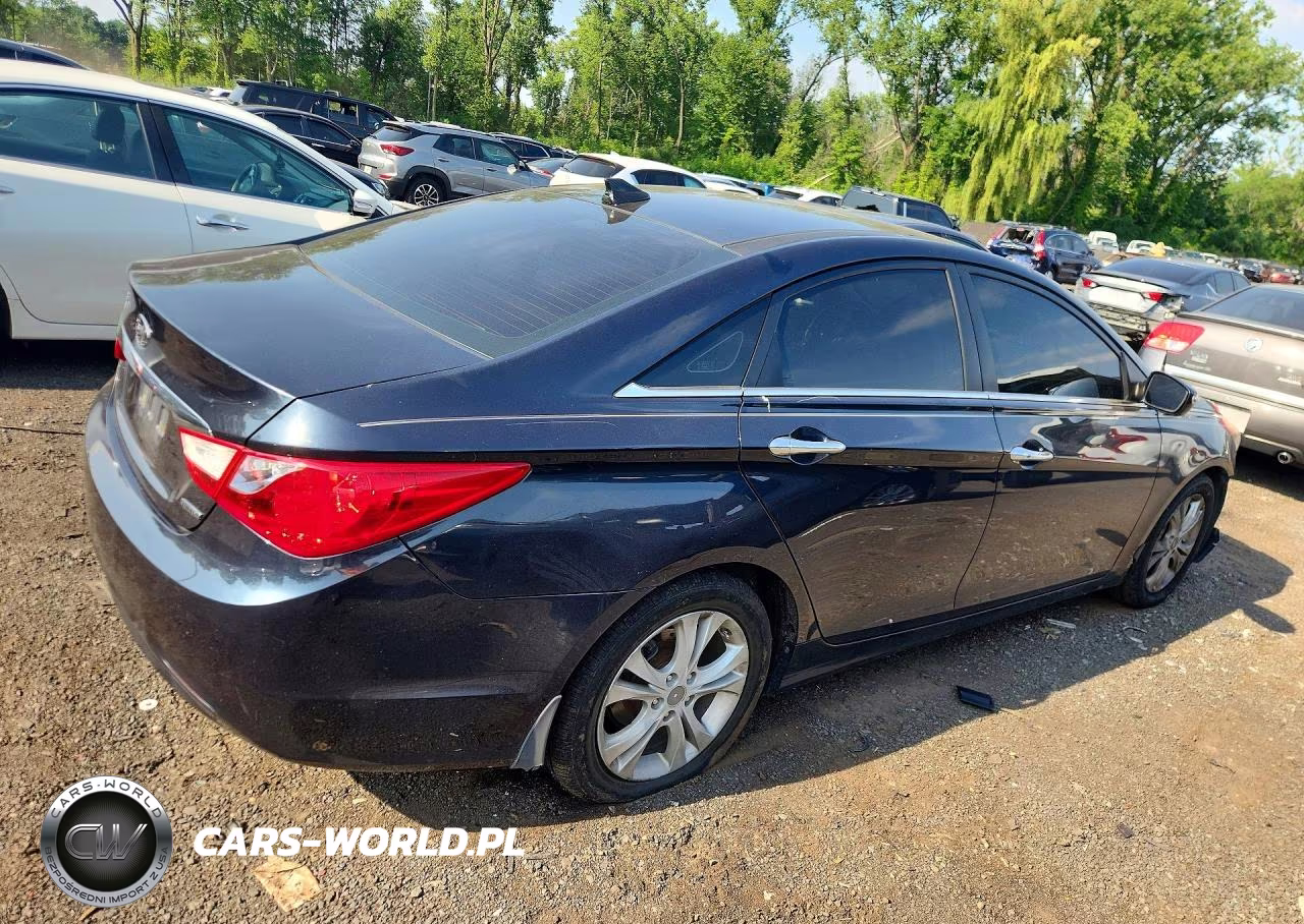2013 Hyundai Sonata Limited VIN:5NPEC4AC3DH654206 - 3