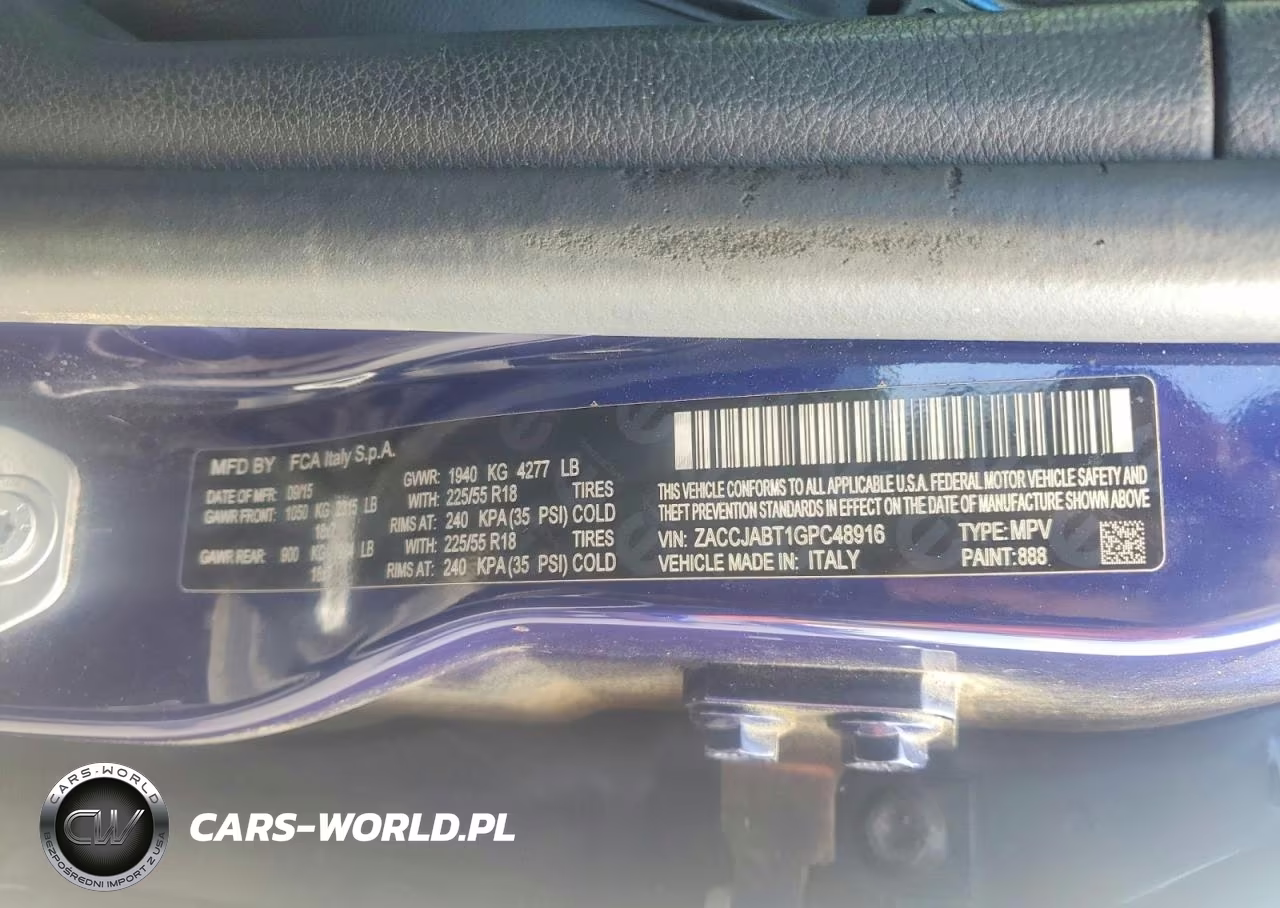 2016 Jeep Renegade Latitude VIN:ZACCJABT1GPC48916 - 13