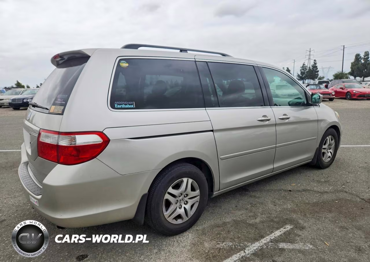2007 Honda Odyssey Exl VIN:5FNRL38737B455602 - 3