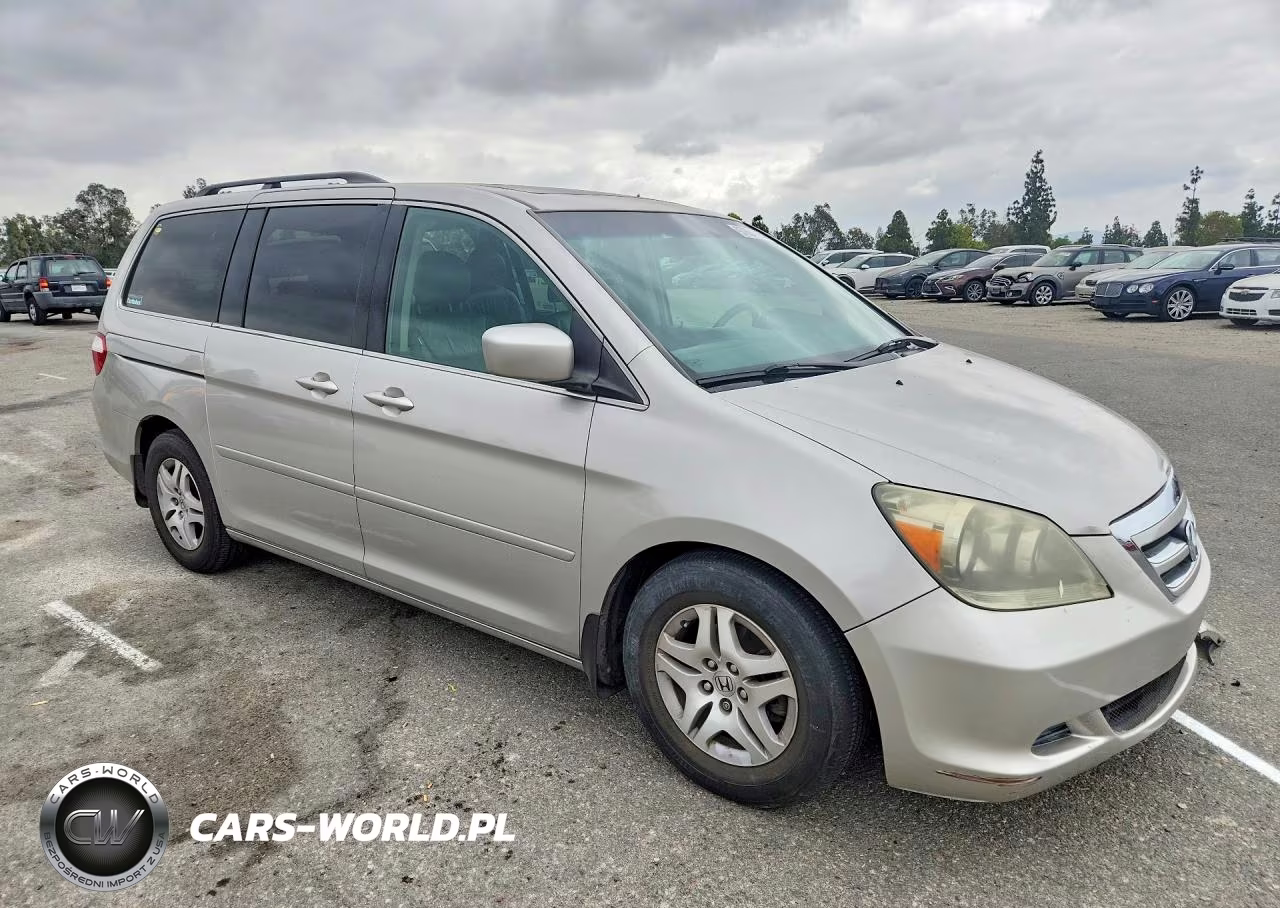 2007 Honda Odyssey Exl VIN:5FNRL38737B455602 - 4