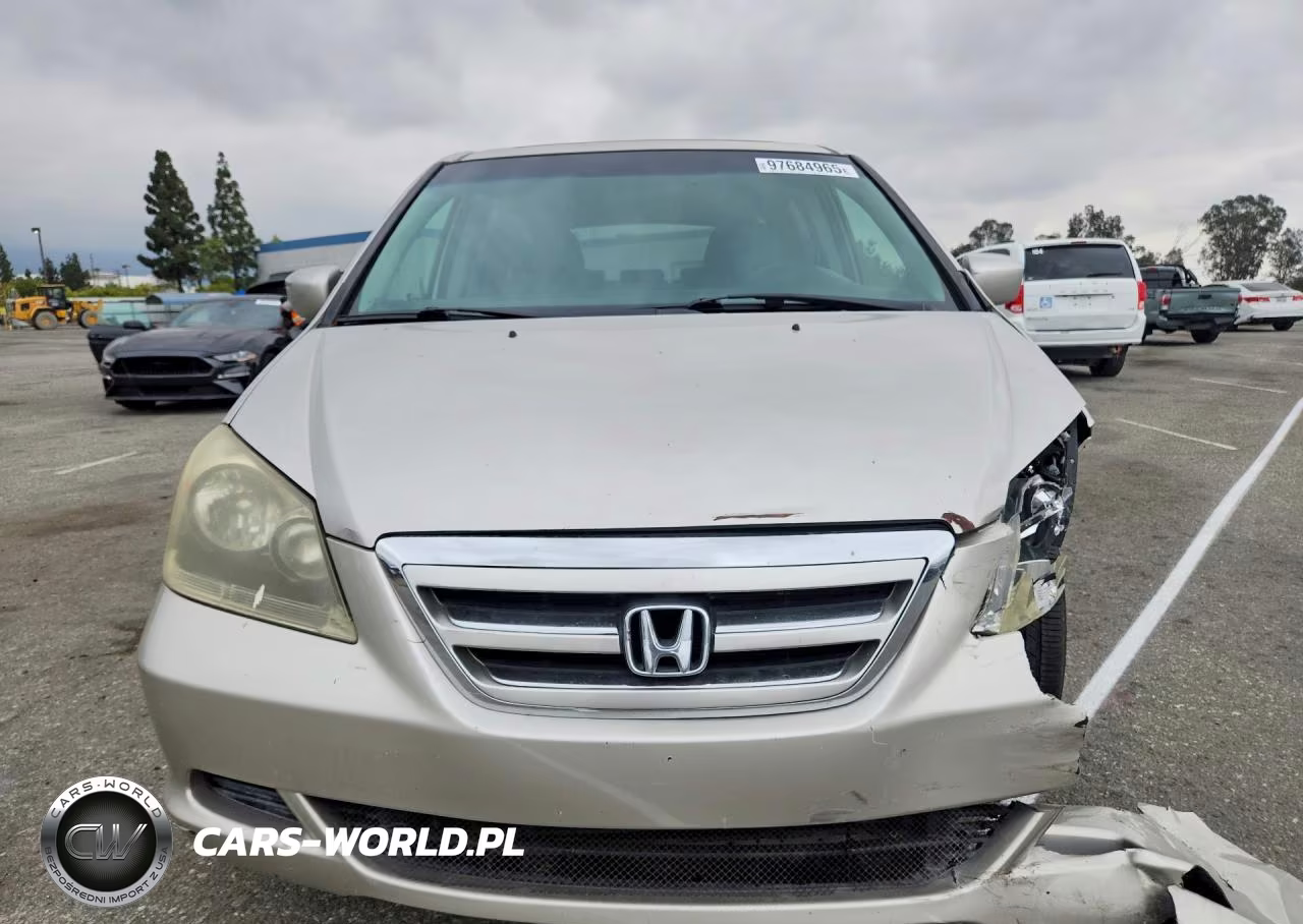 2007 Honda Odyssey Exl VIN:5FNRL38737B455602 - 5