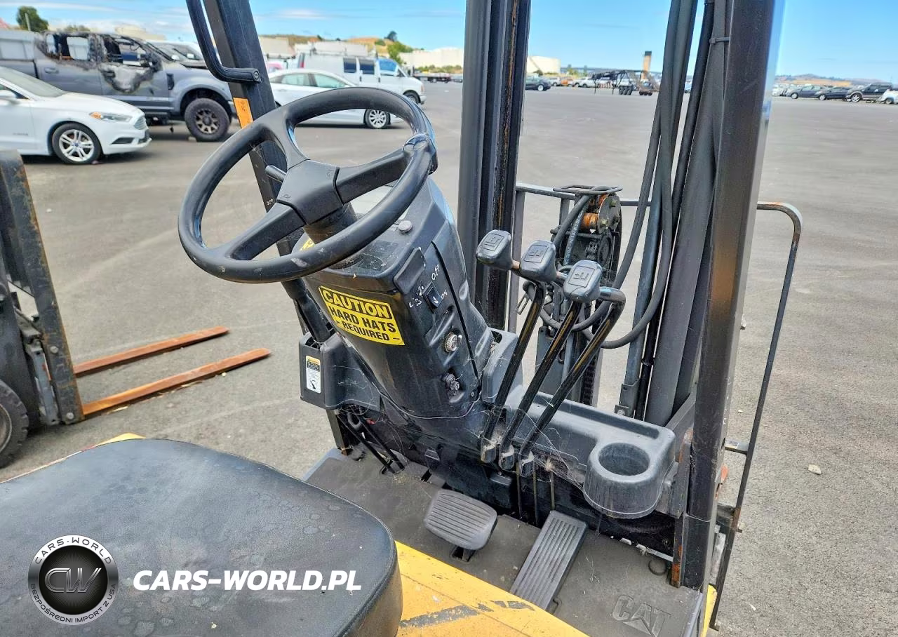 2002 Caterillar Forklift VIN:A3EC110203 - 5
