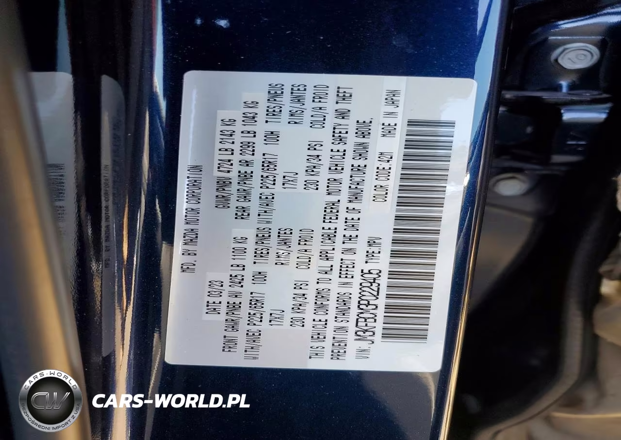 2023 Mazda Cx-5 Preferred VIN:JM3KFBCM3P0229405 - 13