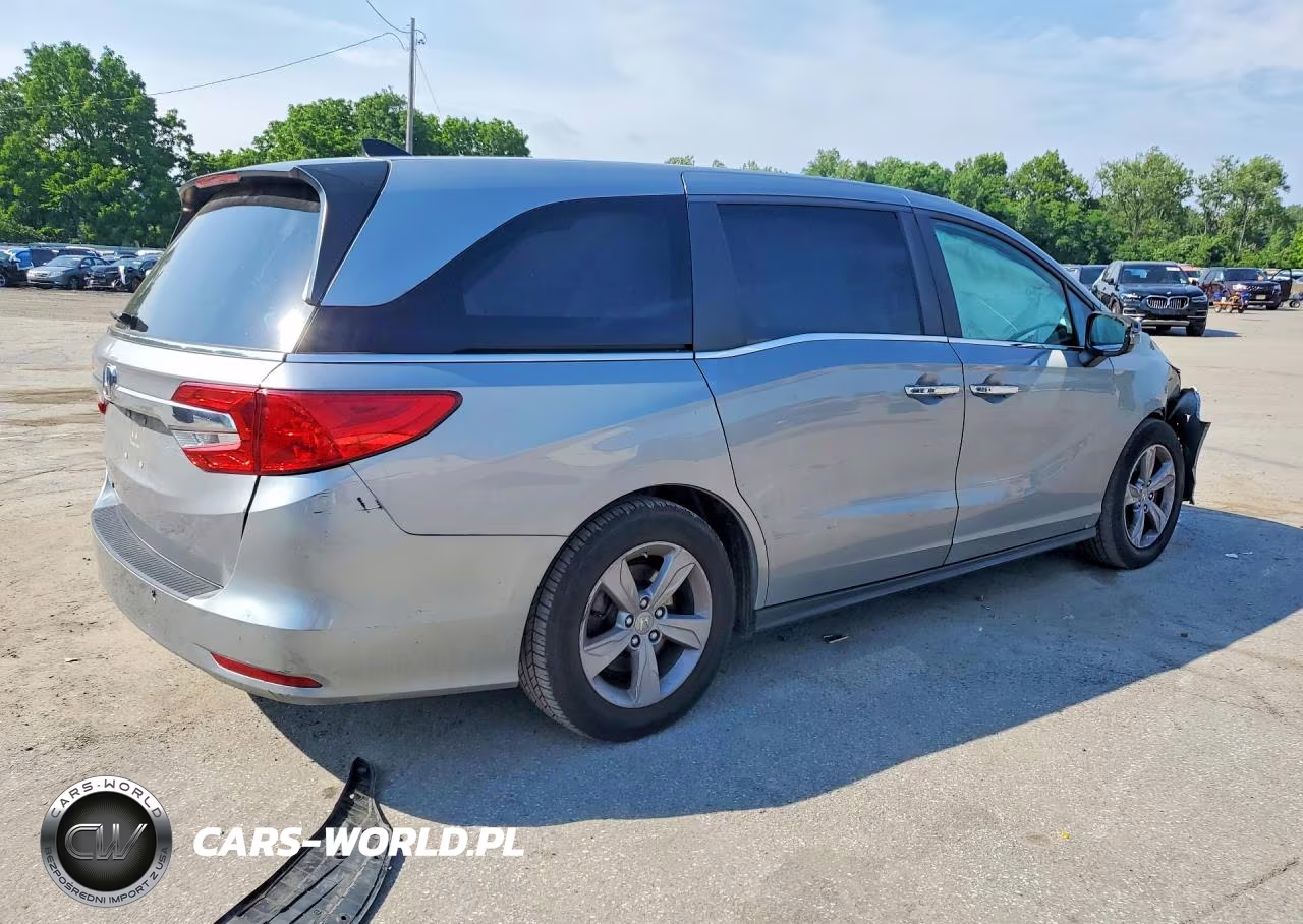 2019 Honda Odyssey Exl VIN:5FNRL6H77KB133832 - 3