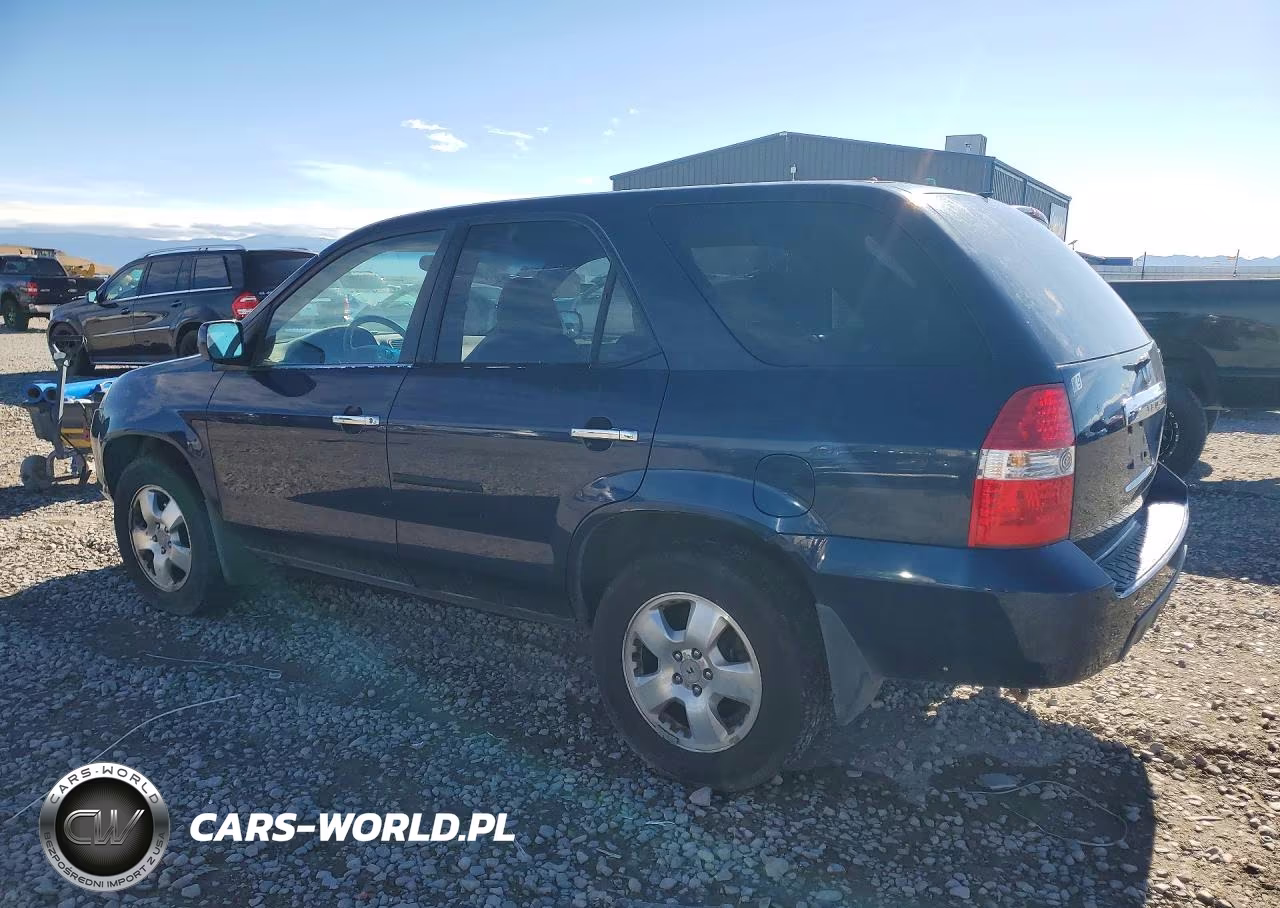2003 Acura Mdx VIN:2HNYD18223H514039 - 2