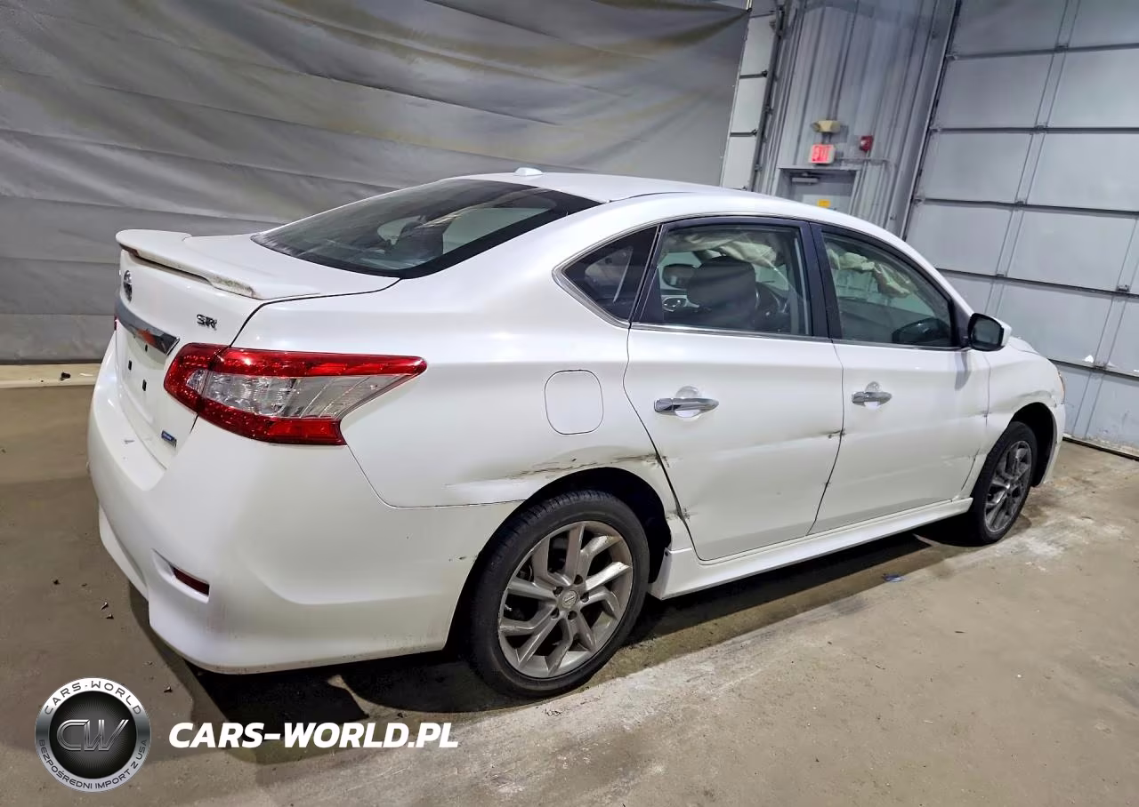 2014 Nissan Sentra Sr VIN:3N1AB7AP6EL627463 - 3