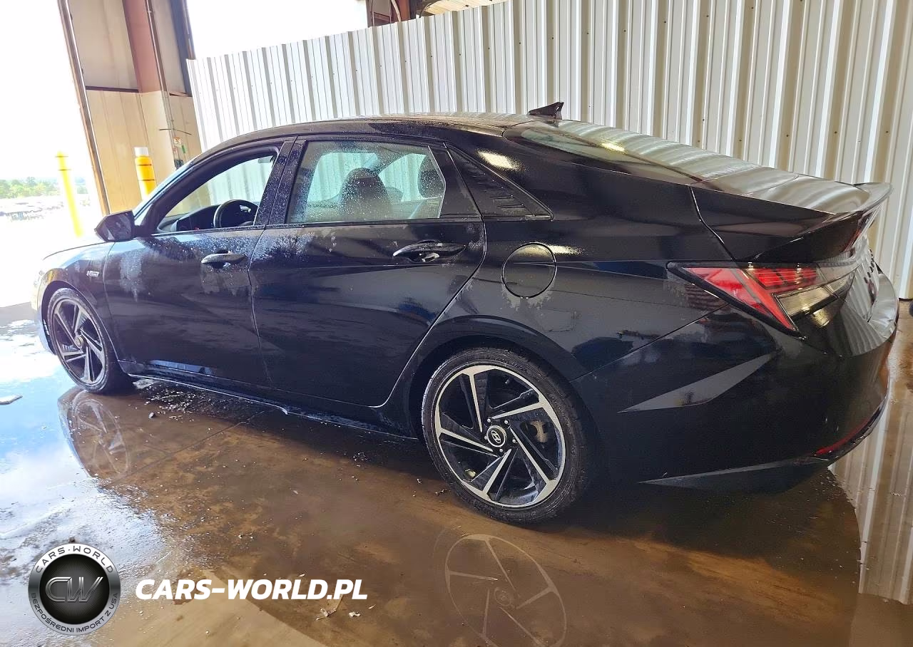 2021 Hyundai Elantra N Line VIN:KMHLR4AF4MU153200 - 2