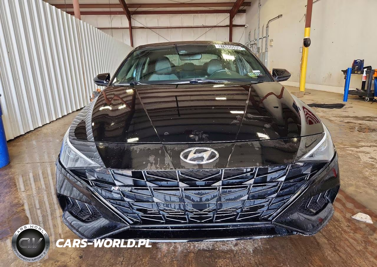 2021 Hyundai Elantra N Line VIN:KMHLR4AF4MU153200 - 5