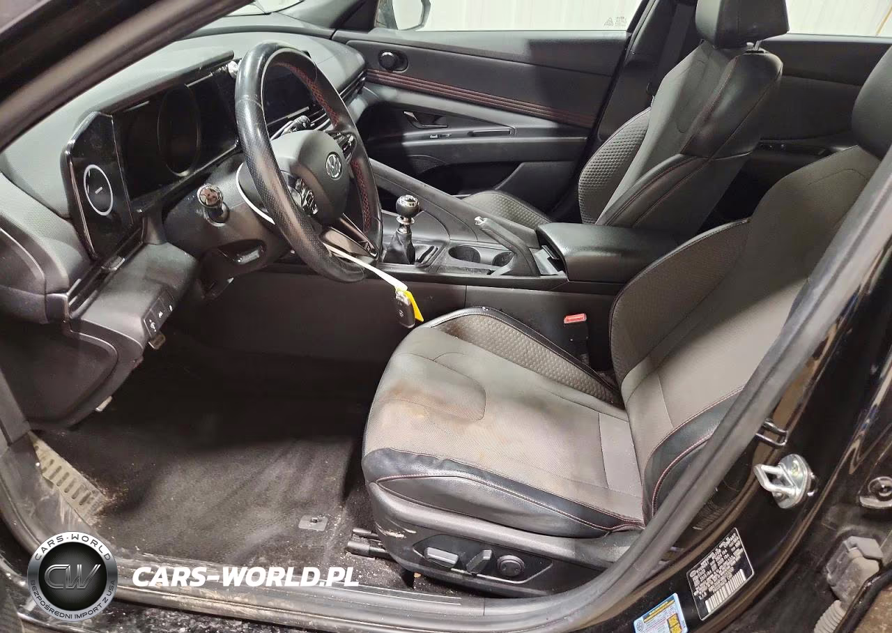 2021 Hyundai Elantra N Line VIN:KMHLR4AF4MU153200 - 7