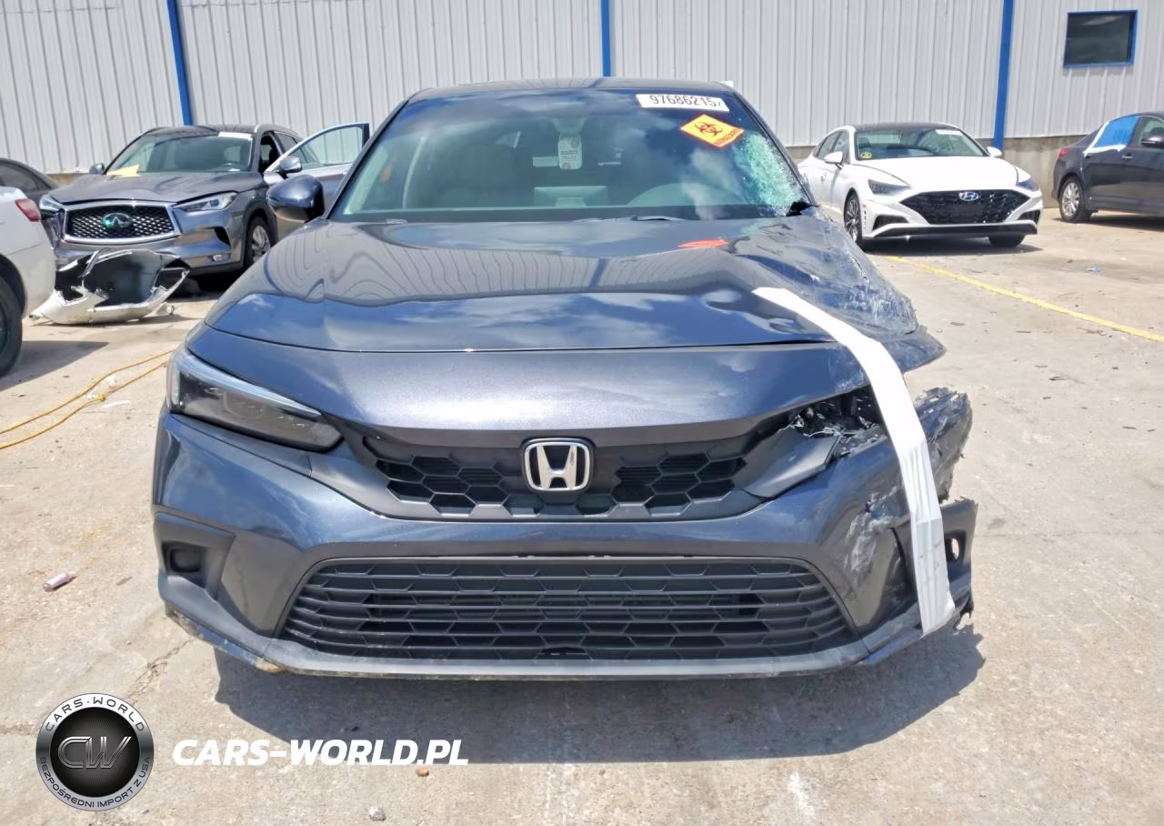 2022 Honda Civic Exl VIN:19XFL1H72NE006700 - 5