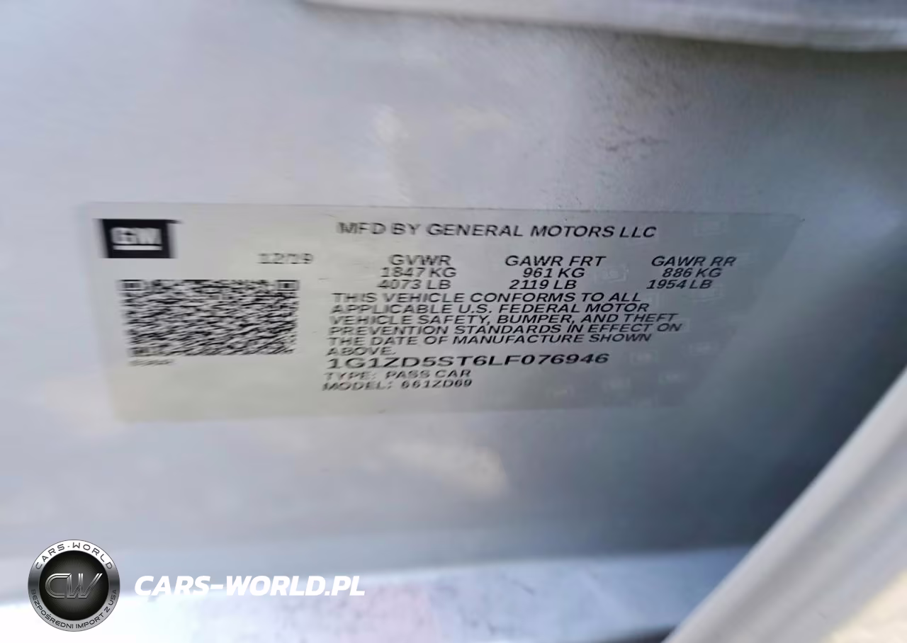 2020 Chevrolet Malibu Lt VIN:1G1ZD5ST6LF076946 - 12