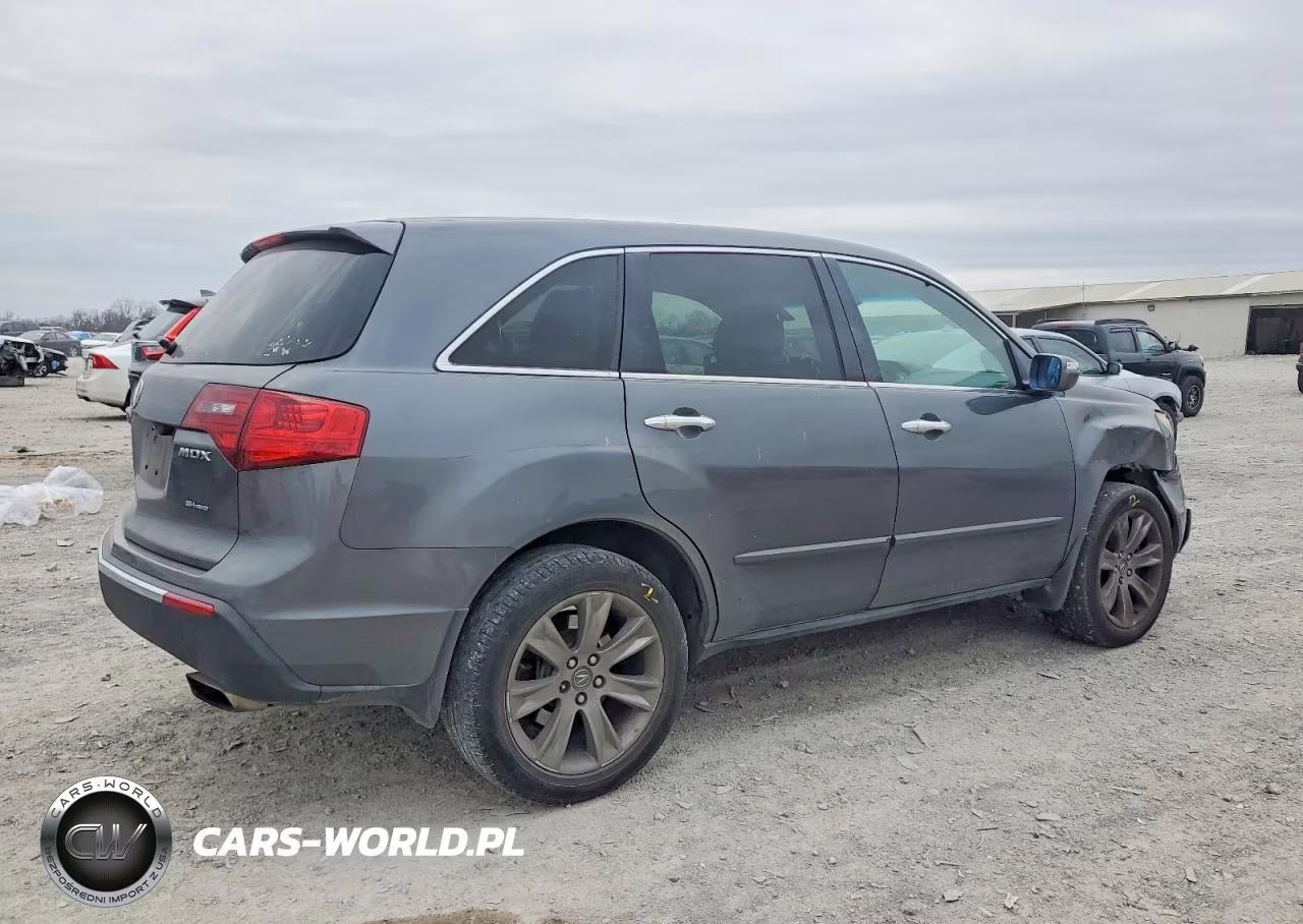 2011 Acura Mdx Advance VIN:2HNYD2H56BH547690 - 3