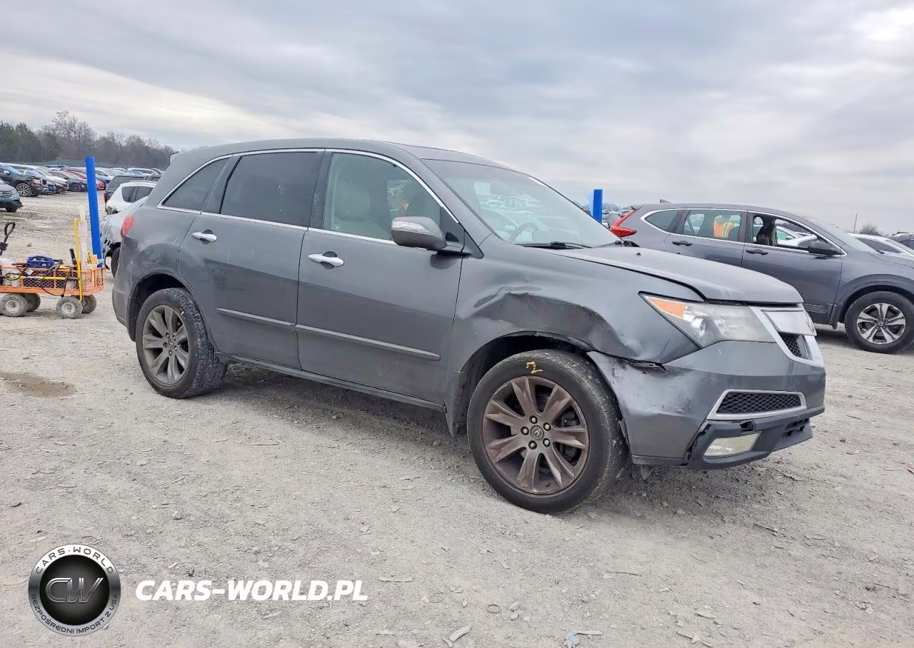 2011 Acura Mdx Advance VIN:2HNYD2H56BH547690 - 4